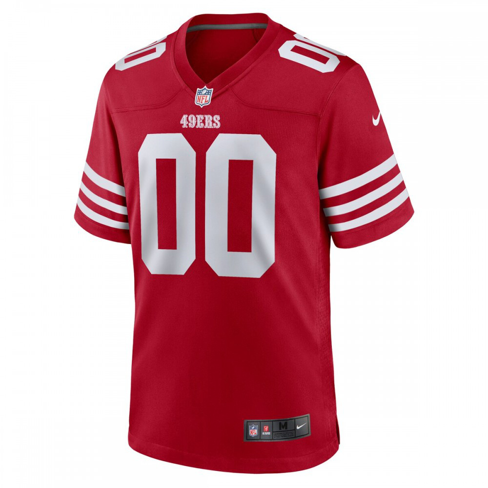 San Francisco 49ers Nike Youth Custom Jersey - Scarlet-GridironStore